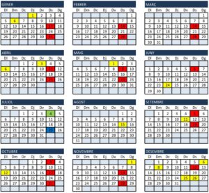 Calendari regates 2026 La Ràpita
